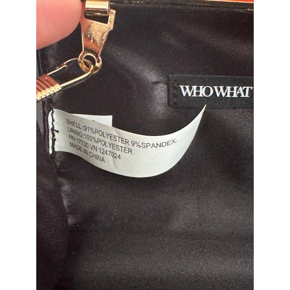 Who What Wear Teal Velvet Clutch Gold Chain Evening Bag Target - Picture 10 of 13